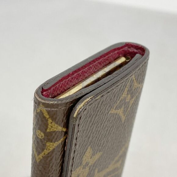 Louis Vuitton Key Case Monogram Multicles 4 M60705 Fuchsia Ladies - Picture 9 of 10